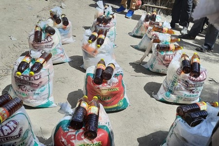 Noodrantsoen staat klaar voor distributie onder de gezinnen in grote nood